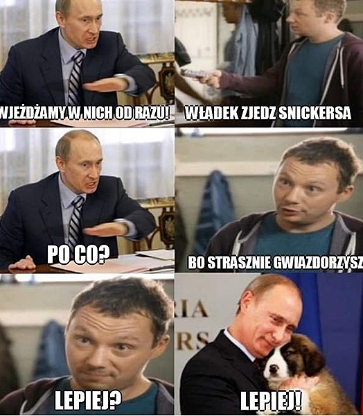 Putin zjedz Snikersa!!!