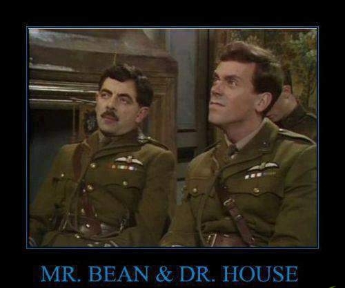 Mr. Bean & dr. house